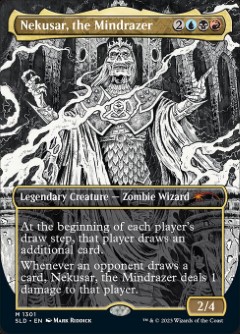 Nekusar, the Mindrazer Secret Lair Drop - Death and Metal Art